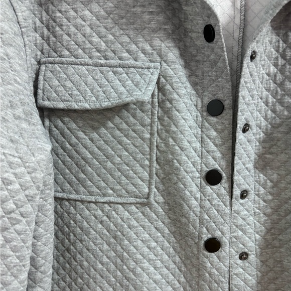 Kittenish gray waffle knit flannel set size medium - Picture 2 of 2